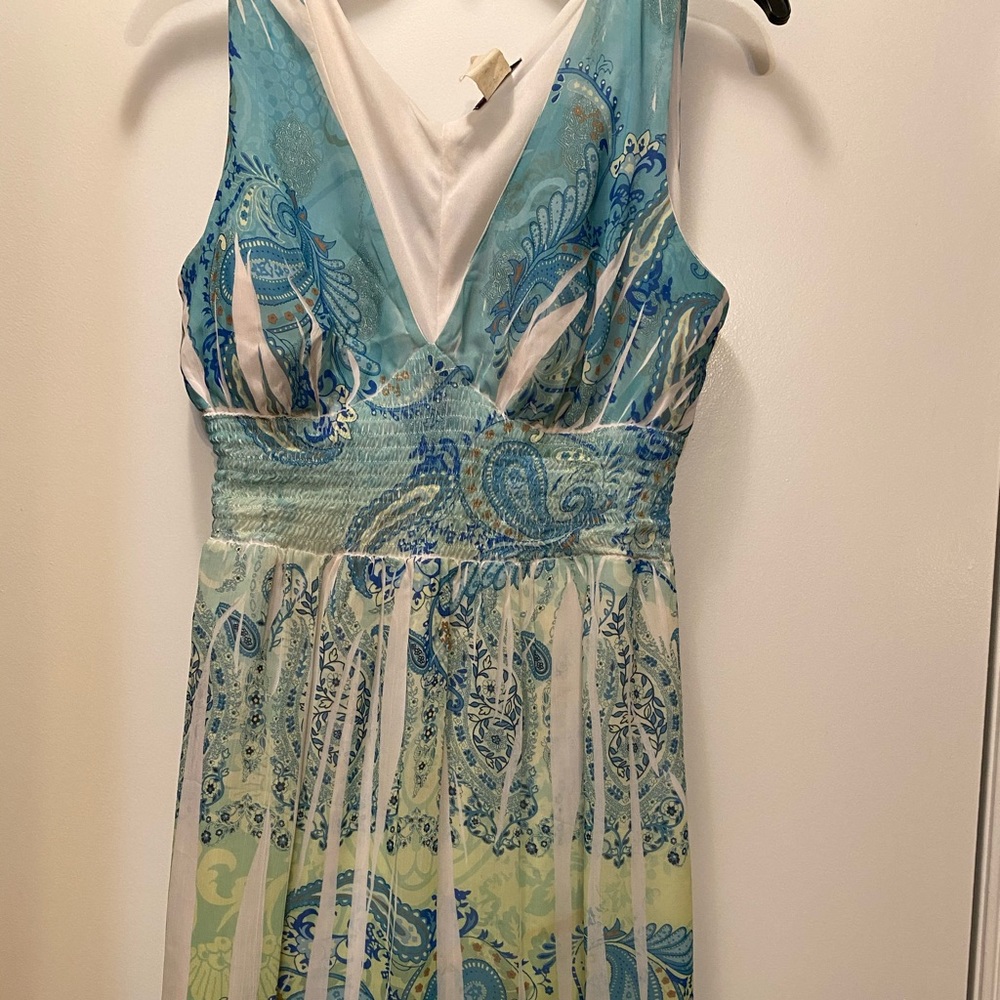 Summer chiffon dress barely worn